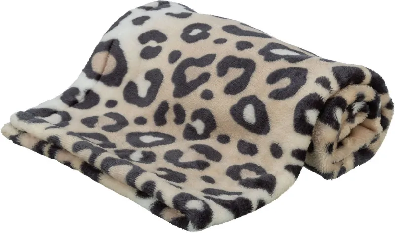 Decke Leo Softplüsch 100 × 70 cm creme